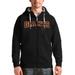 Men's Antigua Black San Francisco Giants Team Logo Victory Full-Zip Hoodie