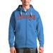 Men's Antigua Light Blue St. Louis Cardinals Team Logo Victory Full-Zip Hoodie