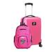 MOJO Pink Oklahoma City Thunder Personalized Deluxe 2-Piece Backpack & Carry-On Set