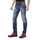 Slim-fit-Jeans CIPO & BAXX Gr. 30, Länge 34, blau Herren Jeans Slim Fit
