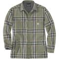 Carhartt Flannel Sherpa Lined Hemd, grün, Größe S