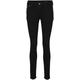 Skinny-fit-Jeans TOM TAILOR DENIM "JONA" Gr. 28, Länge 32, schwarz (clean dark stone black denim) Damen Jeans Röhrenjeans