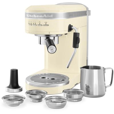 KITCHENAID Espressomaschine "5KES6503EAC ALMOND CREAM" Kaffeemaschinen Siebträger braun (almond cream)