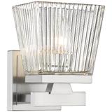 Z-Lite Astor 1 Light Wall Sconce in Brushed Nickel