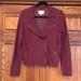 American Eagle Outfitters Jackets & Coats | American Eagle Outfitters-Sweatshirt Moto Jacket-Size M/M- Raspberry Color | Color: Purple | Size: M
