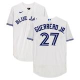 Vladimir Guerrero Jr. White Toronto Blue Jays Autographed Nike Authentic Jersey