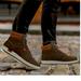 Levi's Shoes | Boots Ankle Booties Shoes Sneakers Timberline Low Heels High Top Brown Levis | Color: Brown/Cream | Size: 10