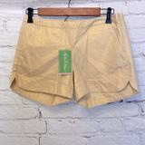 Lilly Pulitzer Shorts | Lilly Pulitzer Gold Metallic Shorts Brand New W/Tags Size 00 | Color: Gold | Size: 00