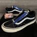 Vans Shoes | Hp Vans Sinner's Club Og Old Skool Lx Black Yellow Size 8.5 Men's Nwob | Color: Black/Blue | Size: 8.5