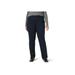 Plus Size Women's Relaxed Fit Wrinkle Free Straight Leg Pant by Lee in Navy (Size 20 WP)