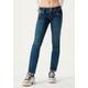 Slim-fit-Jeans LTB "JONQUIL" Gr. 28, Länge 32, blau (blue lapis wash) Damen Jeans 5-Pocket-Jeans Röhrenjeans
