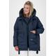 Winterjacke ALIFE & KICKIN "RachelAK A Coat Damen Winterjacke, gefütterte Jacke" Gr. XL, blau (marine) Damen Jacken Winterjacken