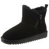 Winterboots ARA "ALASKA", Damen, Gr. 42, schwarz, Veloursleder, sportlich, Schuhe, Schlupfboots, Stiefel aus echtem Lammfell, G-Weite (weit)