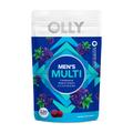 OLLY The Perfect Men's Multi - Refill Pouch - 120 Gummies | 60 Servings - Vitamins A, C, D, E - Flavor: Blackberry Blitz