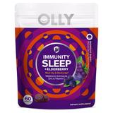 OLLY Immunity Sleep + Elderberry - with Melatonin - Refill Pouch - 36 Gummies - Rest Up & Recharge with Echinacea, Zinc & Vitamin C - Sleep Aid