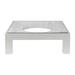 Artistica Home Signature Designs Elation White Cocktail Table Wood in Brown/White | 16 H x 48 W x 48 D in | Wayfair 2267-947