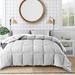 DOMDEC All Season Down Alternative Quilted Comforter Set-Soft Seersucker Bedding Set Textured in White | Twin Comforter + 1 Standard Sham | Wayfair