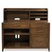 Birch Lane™ Brigit 14" H x 48" W Desk Hutch Manufactured Wood in Brown | 14 H x 48 W x 10 D in | Wayfair 667318C6974E44CF97E5FB7A29F723ED