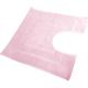 Linnea - Tapis de bain flair Contour wc 60x60 cm - Rose