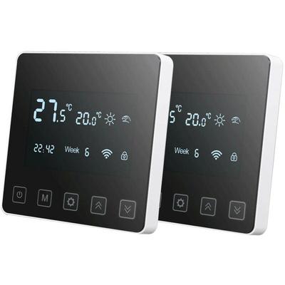 Swarey - 2 pack WiFi Smart Thermostat Kesselthermostate Thermostat Raumthermostat Image