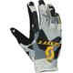 Scott 350 Fury Evo 2023 Kinder Motocross Handschuhe, schwarz-grau-gelb, Größe M