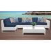 Miami 6 Piece Outdoor Wicker Patio Furniture Set 06d