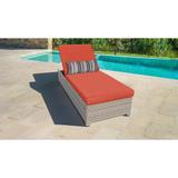 Fairmont Wheeled Chaise Outdoor Wicker Patio Furniture