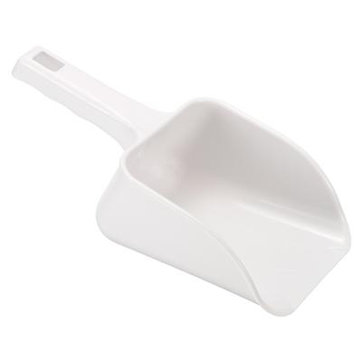 Ice Scoop ABS 11.22x4.53" Small Ice Maker Flour Cereal Sugar Handle Shovel - White