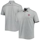 Men's Tommy Bahama Heathered Gray Texas A&M Aggies IslandZone Tailgater Polo