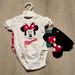 Disney Matching Sets | Disney Infant 3 Pc. Set | Color: Red/White | Size: 0-3mb