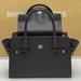 Michael Kors Bags | Michael Kors Carmen Medium Flap Saffiano Leather Belted Satchel Black Color | Color: Black | Size: Medium
