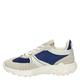 Ecco Damen Retro Sneaker, Shadow White/Blue Depth/White, 40 EU