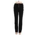Cello Jeans Jeans - Mid/Reg Rise Skinny Leg Denim: Black Bottoms - Women's Size 7 - Black Wash