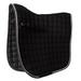 SmartPak Deluxe Octagon & Diamond Dressage Saddle Pad - Black - Smartpak