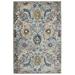 White 36 x 24 x 0.38 in Area Rug - AMER Rugs Campbell Transitional Durable Performance Orange/Blue Area Rug | 36 H x 24 W x 0.38 D in | Wayfair