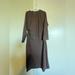 Zara Dresses | Brown Midi Dress | Color: Brown | Size: Xxl