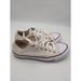 Converse Shoes | Converse All Star M7652 White Red Blue Stripe Sneakers Mens 6 Womens 8 | Color: White | Size: Mens 6 Womens 8
