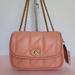 Coach Bags | Coach Madison Quilted Pillow Leather Shoulder Bag- Light Coral | Color: Gold | Size: 10.5"W X 7"H X 3"D