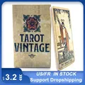 Jeu de cartes de tarot vintage anglais pour oracle jeu de société guide destin cadeau de fête en