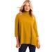 Plus Size Women's One+Only Mock-Neck Tunic by June+Vie in Rich Gold (Size 26/28)