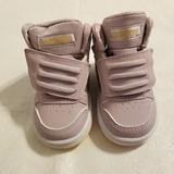Adidas Shoes | Adidas Kids Hoops Mid Sneakers | Color: Gray/Purple | Size: 4bb