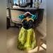 Disney Costumes | Disney Girls Anna Frozen Dress (7-8) | Color: Black/Yellow | Size: 7-8 Years Old