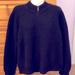 Ralph Lauren Sweaters | Authentic Warm Ralph Lauren Mock Neck Half Zip Black Sweater Sz Pl | Color: Black | Size: Lp