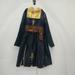 Disney Dresses | Disney Anna Frozen Girl's Dress Costume - Just Includes Dress - 4-6x | Color: Black/Gold | Size: 4-6x