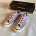 Converse Shoes | Converse Chuck 70 Unisex Low Top Lavender Color Shoe | Color: Purple | Size: 6