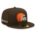 Men's New Era x Alpha Industries Brown Cleveland Browns 59FIFTY Fitted Hat