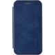 COMMANDER Curve Book Case Deluxe für Apple iPhone 14 Plus Elegant Royal Blue