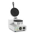 Royal Catering - RCWM-1300-R - Waffle Maker - 1300 Watt - one round waffle