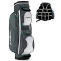 COSTWAY Golf Cart Bag with 14 Way Dividers, 7 Pockets, Rain Hood and Shoulder Strap, Lightweight Golf Clubs Trolley Bags for Men & Women