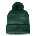 Men's Fanatics Branded Green Bay Packers Iconic Camo Cuffed Knit Hat with Pom